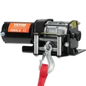 VEVOR Električna vitel 18144 kg jeklena vrv 285x102x105 cm daljinski upravljalnik