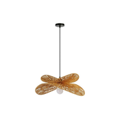 Immax 08265L - Luster na sajli MARIPOSA 1xE27/40W/230V prečnik 50 cm juta