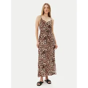 Vero Moda Poletna obleka Easy 10307995 Rjava Regular Fit