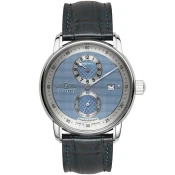 Zeppelin 8522-3 Mens Watch Friedrichshafen Automatic Regulator 42mm 5ATM