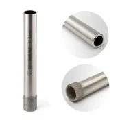 shumee Diamantni sveder za luknje za mokro kamenino, steklo, ploščice, 4 mm titan
