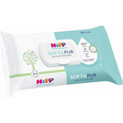 Hipp Soft & Pur vlažni čistilni robčki za otroke od rojstva 48 kos
