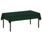 vidaXL Klobučevina za mizo 5 kos Temno zelena 140 x 260 cm Poliester