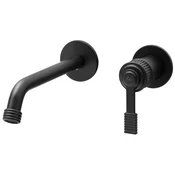 VERSI concealed washbasin mixer, black matt - Črna mat barva - Sapho - VERSI - 72 - Medeninasti - Vzvod - Oblikovanje - 186 - 14