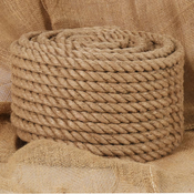 Uže od 100 % jute 20 mm 100 m