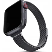 shumee JEKLENA MAGNETNA ZAPESTNICA ZA APPLE WATCH 38/40 MM TEMNO SIVA
