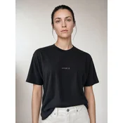 ARMIE Majica The Alexi Logo T-shirt - Black črna