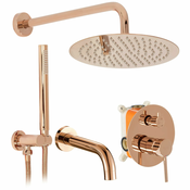 Set za skrito kopel in prho Rea Lungo Rose Gold + BOX