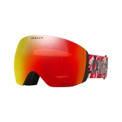 Očala Oakley Flight Deck L, rdeča Eddie/prizma Snow Torch iridij