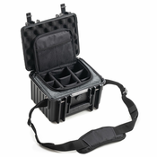 B&W Outdoor Case Type 2000 schwarz mit Fototasche