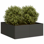 Sadilica crna 80x80x30 cm od celika