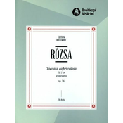 ROZSA:TOCCATA CAPRICCIOSA OP.36 FOR VIOLONCELLO