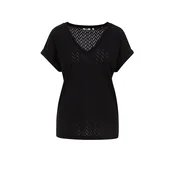 WE Fashion Majica črna