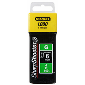 Stanley klemerice tip G / 1000kom - 6 mm ( 1-TRA704T )