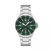 Emporio Armani Sat World Explorer AR11698 Srebrna