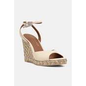 Kurt Geiger London sandali s polno peto Espadrille Wedge-Bone