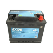 AKUMULATOR EXIDE 62AH 680A D+ AGM START STOP