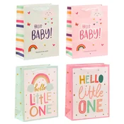 Darilna vrečka Hello Baby Little One 36 x 12 x 10 cm