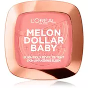 L’Oréal Paris Wake Up & Glow Melon Dollar Baby rumenilo za sve tipove kože nijansa 03 Waternelon Addict 9 g