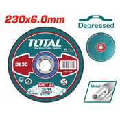 TOTAL Brusni disk za brušenje metala 230mm