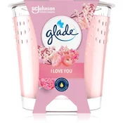 Dišeča sveča Glade Ljubim te, 112 g