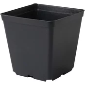 Cvetlični lonec - posoda, trda plastika 15x15x20 cm