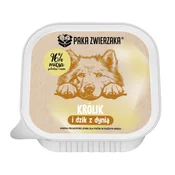 P procent ZWIERZAKA Mokra hrana za pse, zajec in divja svinja s bučo, 150 g