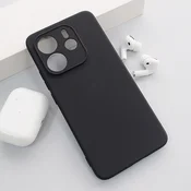 Maska za Redmi Note 14 4G mat Skin Silikon crna