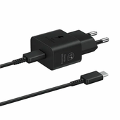SAMSUNG Super Fast Kucni punjac EP-T2510X-BEGEU/ PD 25W Type C/ crna