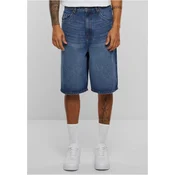 Mens 90s Heavy Denim Shorts Blue
