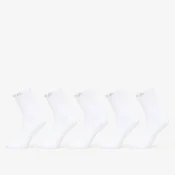 Nogavice Craft Core Dry High Sock 5-Pack White 40-42