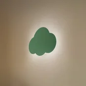 TK Lighting Stenna svetilka Cloud, zelena, kovina, širina 38 cm, 2-svetilna, G9 - Dnevna soba/jedilnica - Mladostno bivanje