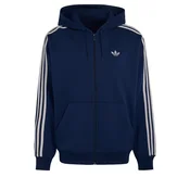 ADIDAS ORIGINALS Jopa na zadrgo Adicolor marine/srebrno-siva