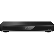 Panasonic UHD Blu-ray snemalnik Panasonic DMR-UBS90EGK Triple-HD DVB-S Tuner, 4K Upscaling, High-Resolution Audio, WLAN črne barve