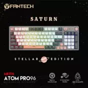 Tastatura Mehanicka Gaming Fantech MK914 RGB Atom PRO96 Wireless Saturn (red switch)