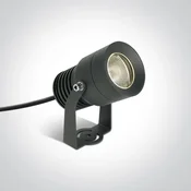REFLEKTOR LED/10W/3000K/850lm/50°/240V IP65 ANTRACIT