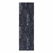 Črna preproga 50x150 cm Wild Kitchen Board - Hanse Home
