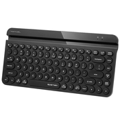 Wireless keyboard A4tech FSTYLER FBK30 Black 2.4GHz+BT (Silent)