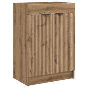 vidaXL Omarica pod umivalnikom Artisan hrast 78,5 x 37,5 x 81 cm