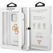 slomart Etui Guess Silicone 4G Logo za iPhone 13 Pro/iPhone 13 - roza