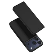 Dux Ducis Skin Pro preklopni ovitek za iPhone 18 Pro Max/17 Pro Max, črn