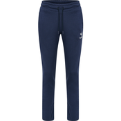 Hummel Sportske hlače, bijela / mornarsko plava