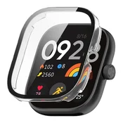 Ovitek z zaščito zaslona Techsuit Defense360 Pro za Xiaomi Redmi Watch 4 - prozoren