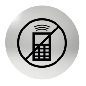 Nalepke za vrata samolepive - prepoved telefoniranja ONTELK