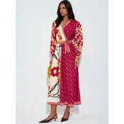 MSN Collection Obleka Maxi mešane barve