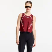 Nike AeroSwift Womens Dri-FIT ADV Cropped Running Tank Top Team Red/ Black/ Black XS