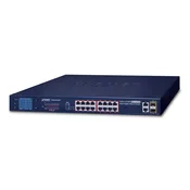 PLANET FGSW-1822VHP network switch Unmanaged L2 Fast Ethernet (10/100) Power over Ethernet (PoE) 1U Black (FGSW-1822VHP)