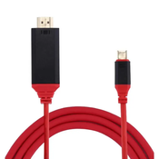 Northix Adapter, USB-C na HDMI - 2 m