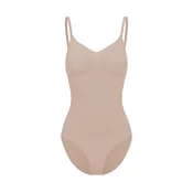 cfab Oblikovanje postave Bodysuit Sculpting Shapewear mit Slip bež