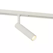 Moderni beli reflektor za enofazni tirni sistem - Slimline Uzzy